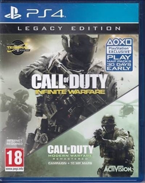 Call of Duty Infinite Warfare Legacy Edition - PS4 (B Grade) (Genbrug)